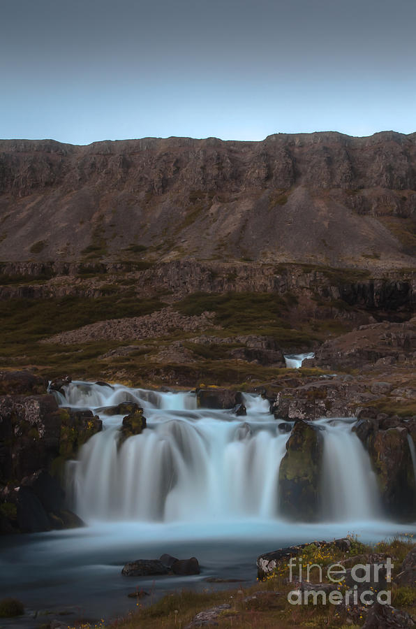 Waterfall #13 Photograph by Jorgen Norgaard