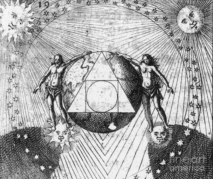 Alchemy Illustration #14 Photograph by Science Source