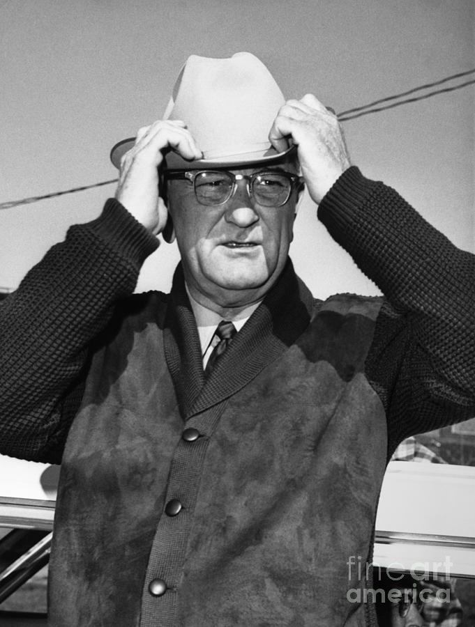 Lyndon Baines Johnson #2 Photograph by Granger