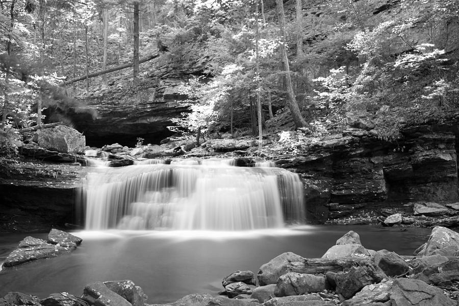 Waterfall #15 Photograph by David Troxel