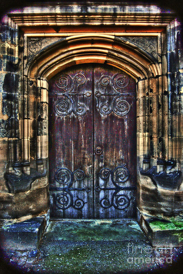 14th Century Door Photograph by Yhun Suarez