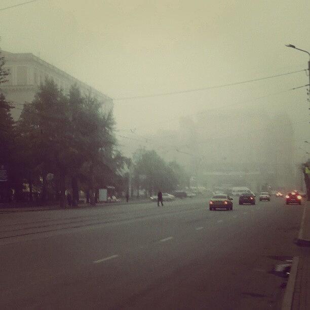 Road Photograph - Сегодня у нас туман с #15 by Irina Rudakova