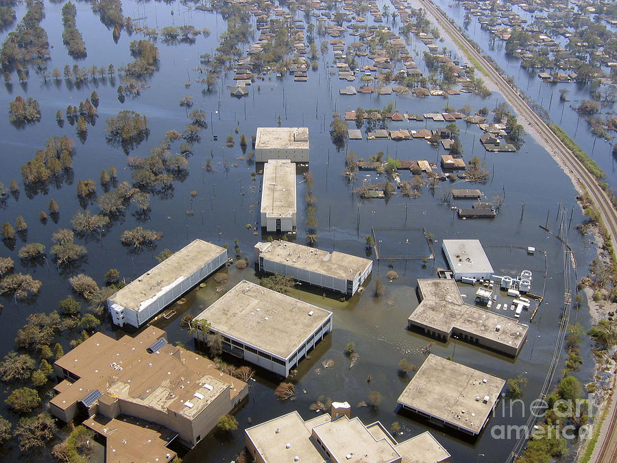 Hurricane Katrina Damage #15 Photograph by Science Source