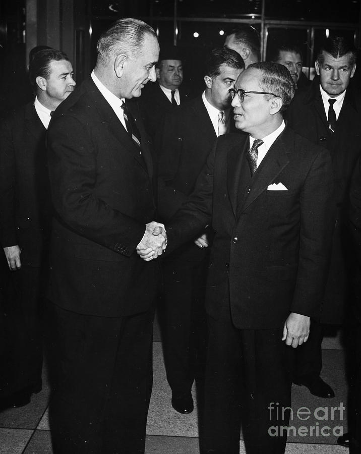 Lyndon Baines Johnson #12 Photograph by Granger