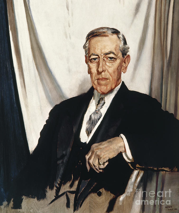 Woodrow Wilson (1856-1924) Photograph By Granger | Fine Art America