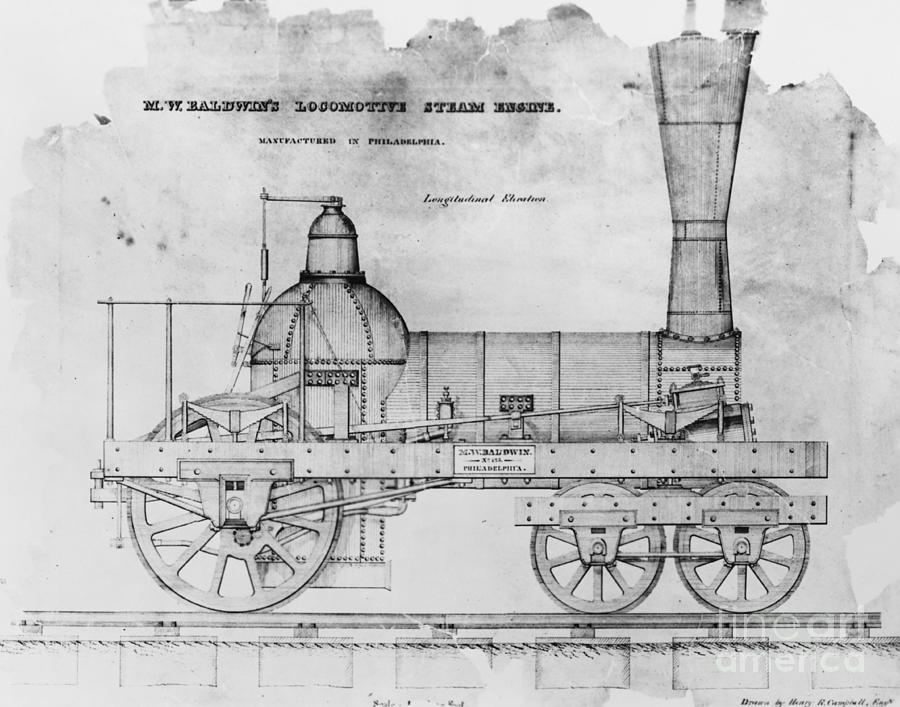 19th Century Locomotive #16 Photograph by Omikron