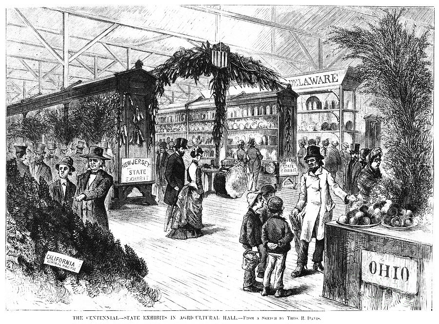 Philadelphia Photograph - Centennial Fair, 1876 #16 by Granger