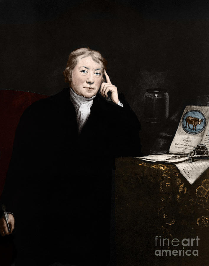 Edward Jenner, English Microbiologist Photograph by Science Source