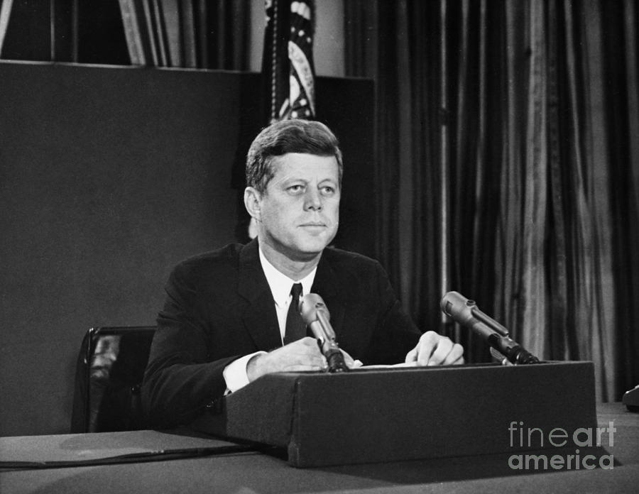 John F. Kennedy #2 Photograph by Granger