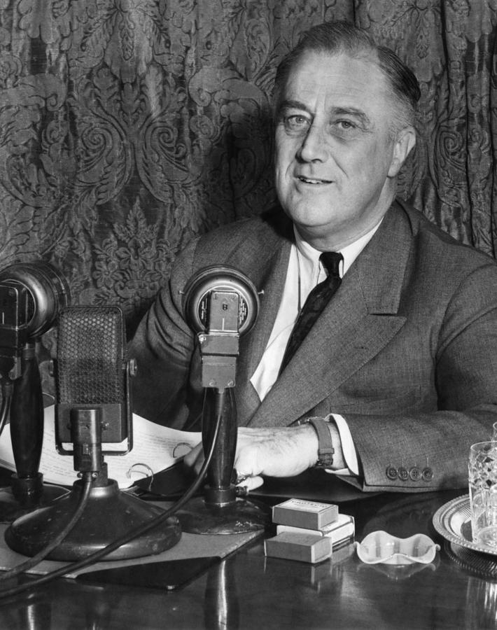 President Franklin D. Roosevelt Photograph by Everett - Fine Art America