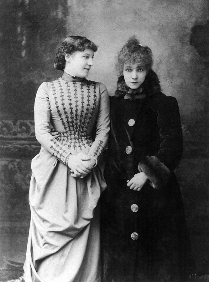 Portrait Photograph - Sarah Bernhardt (1844-1923) #16 by Granger