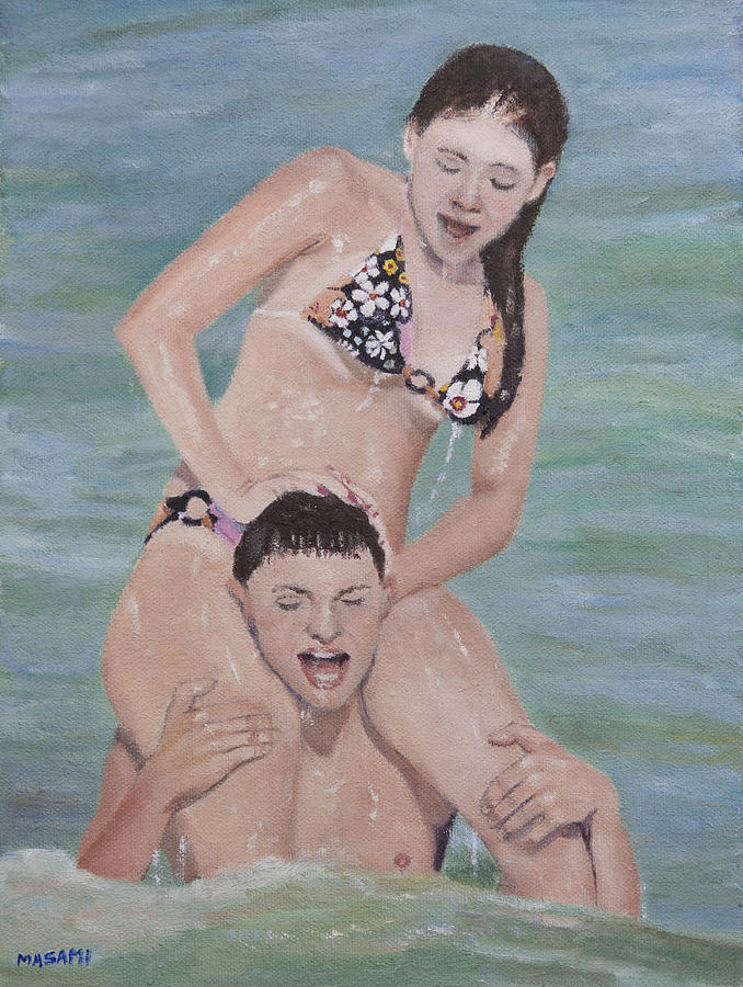 Summer Fun #16 Painting by Masami Iida