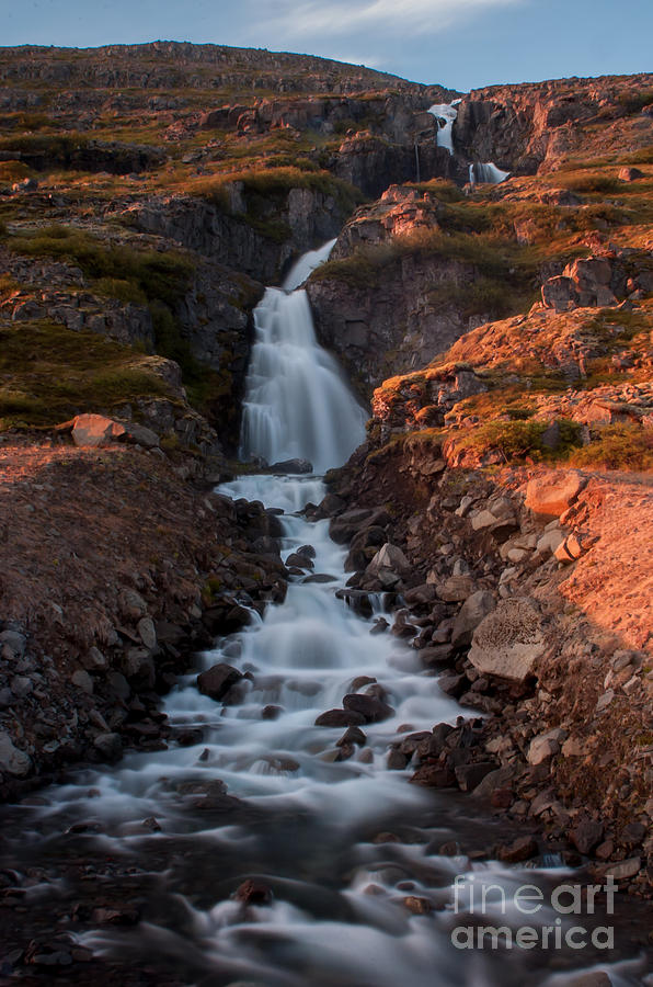 Waterfall Iceland #16 Photograph by Jorgen Norgaard