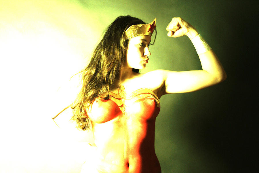 Wonder Woman Body Painting Photograph By RoByn Thompson Pixels