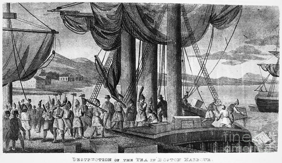 Boston Tea Party, 1773 #17 Photograph by Granger