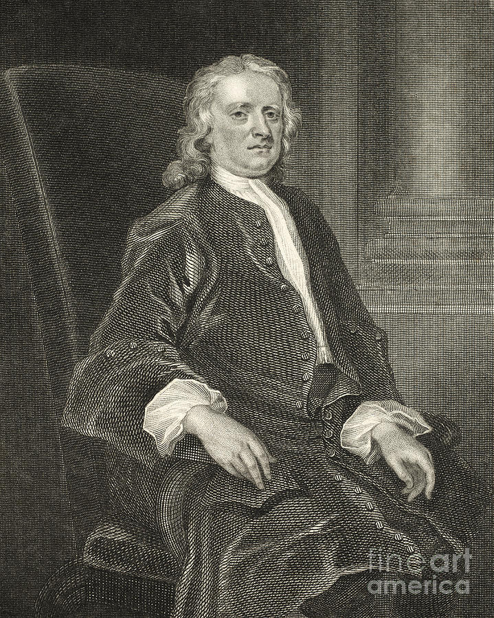 Isaac Newton, English Polymath #17 Photograph by Science Source