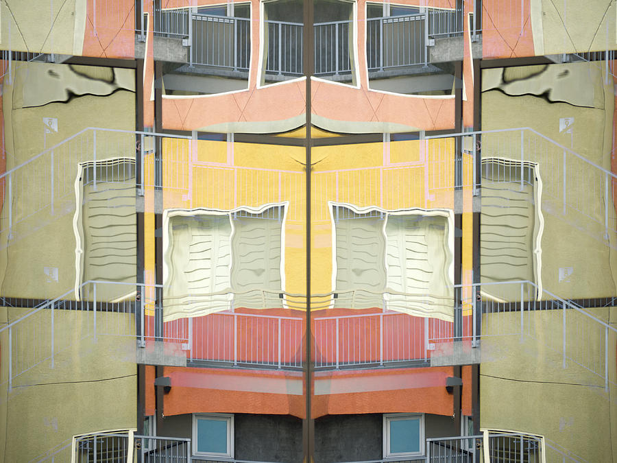Abstract Photograph - Urban Abstract San Diego #17 by Carol Leigh