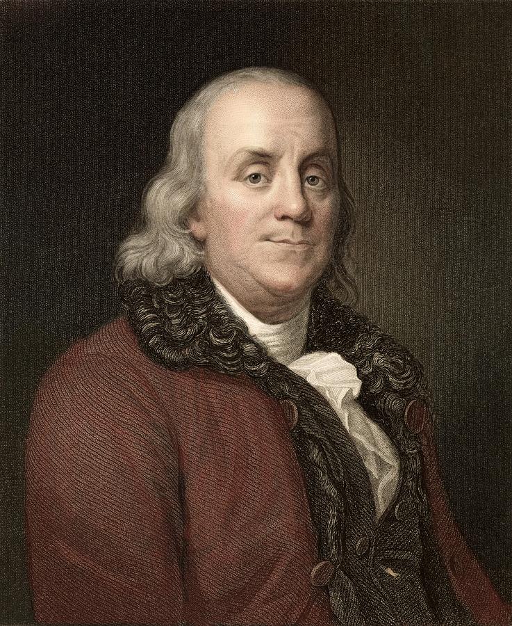 1778 Benjamin Franklin Scientist Photograph by Paul D Stewart