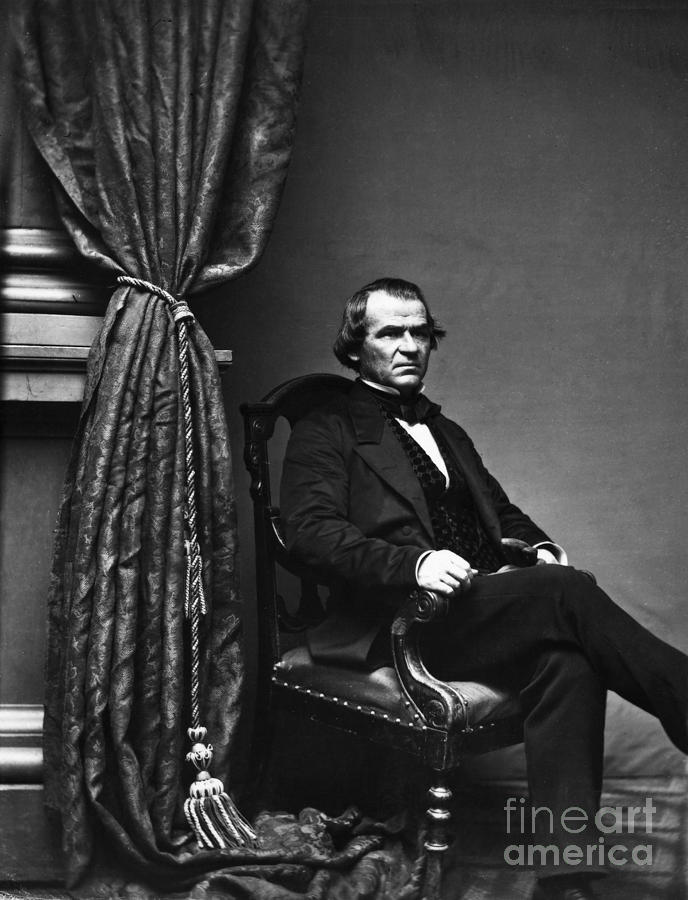 Andrew Johnson (1808-1875) #18 Photograph by Granger