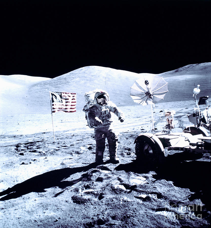 Apollo Mission 17 #18 Photograph by Nasa