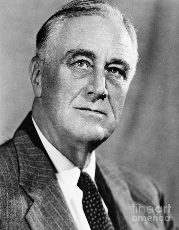 Franklin Delano Roosevelt #18 Photograph by Granger