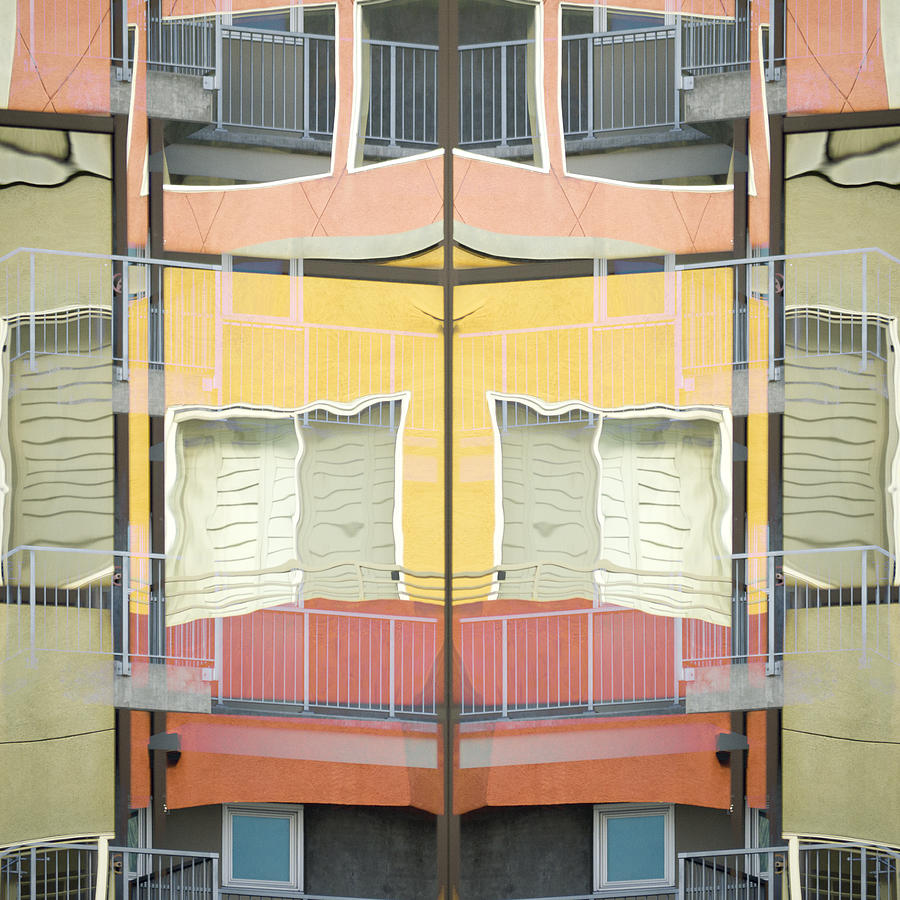 Abstract Photograph - Urban Abstract San Diego #18 by Carol Leigh