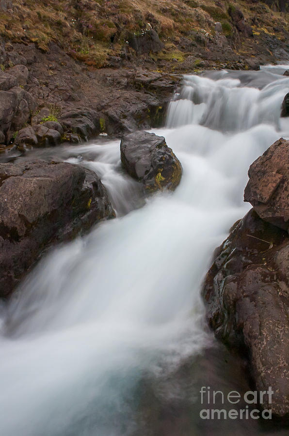Waterfall Iceland #18 Photograph by Jorgen Norgaard