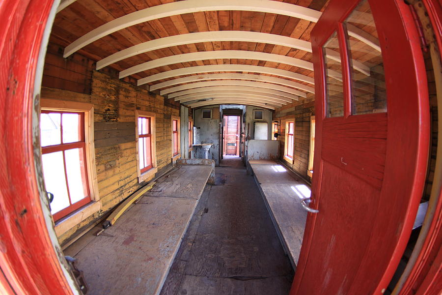 1800s Train Car Photograph by Kate Purdy