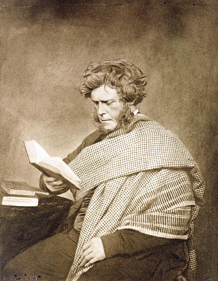 Creationist Photograph - 1857 Hugh Miller Portrait Photograph by Paul D Stewart