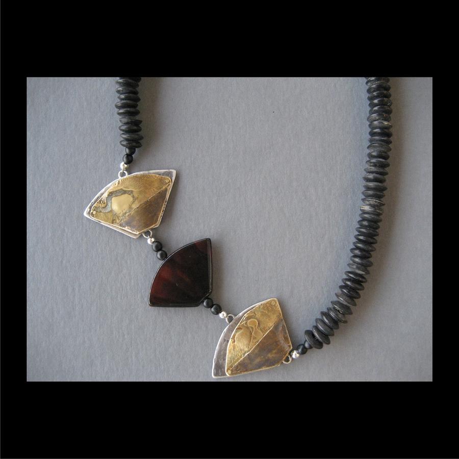 189 Triangles and Carnelian Jewelry by Brenda Berdnik