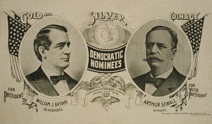 Chicago Photograph - 1896 Democratic Nominee For President by Everett