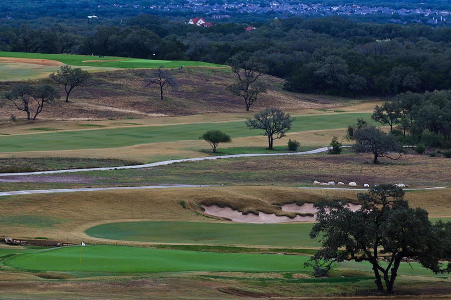 18th Green at TPC San Antonio Photograph by Ed Gleichman