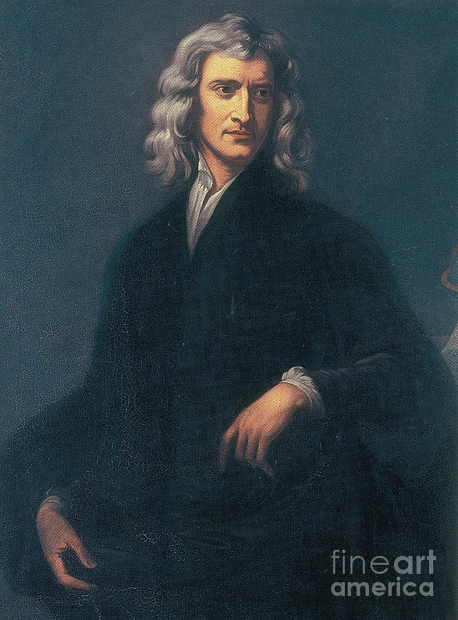 Portrait Photograph - Isaac Newton, English Polymath #19 by Science Source