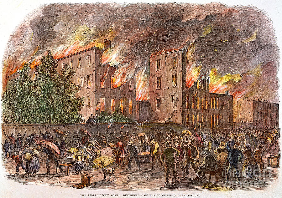 New York: Draft Riots 1863 Photograph by Granger