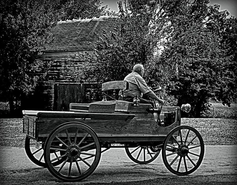 1903 Mercury Horseless Wagon Photograph by Tim McCullough