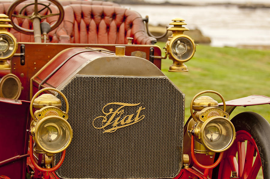 1905 Fiat 60HP Quimby Touring Photograph by Jill Reger