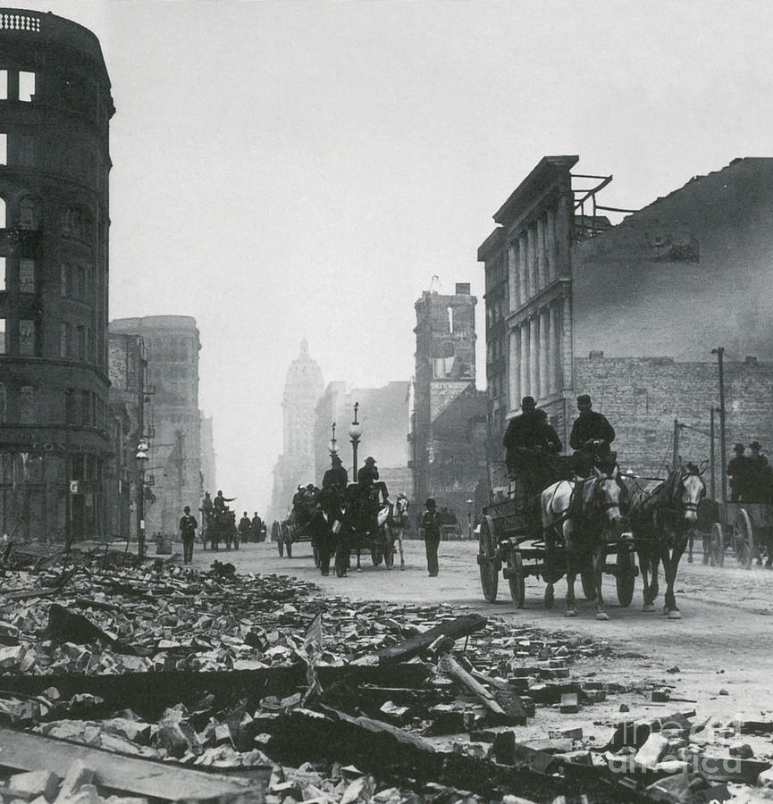 1906 San Francisco Earthquake Photograph by Science Source