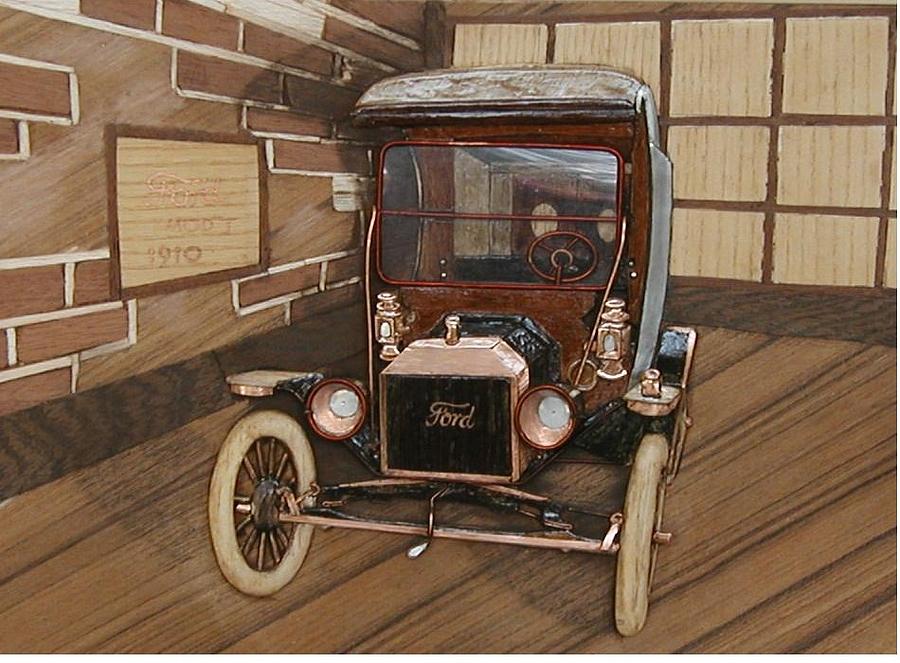  Alivio del camión de reparto Ford Modelo T de 1910 de Alok Mital - Fine Art America