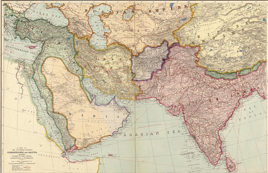 1912 English Map Of The Countries Photograph By Everett Pixels   1912 English Map Of The Countries Everett 