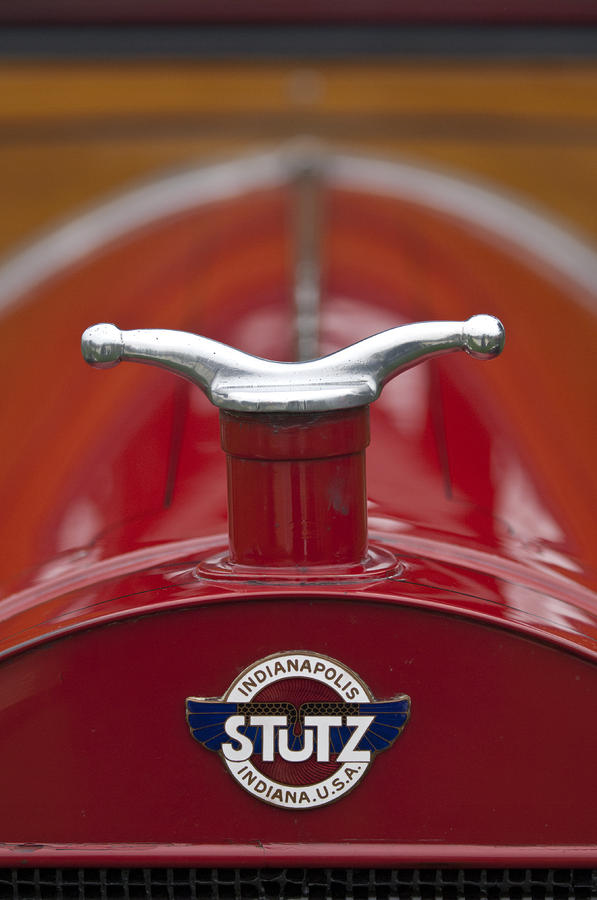 1913 Stutz Series B 4 Passenger Touring Hood Ornament Photograph by Jill Reger