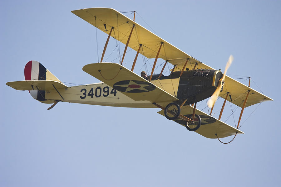 1917 Curtiss Jn-4d Jenny Flying Canvas Photo Poster Print by Keith ...