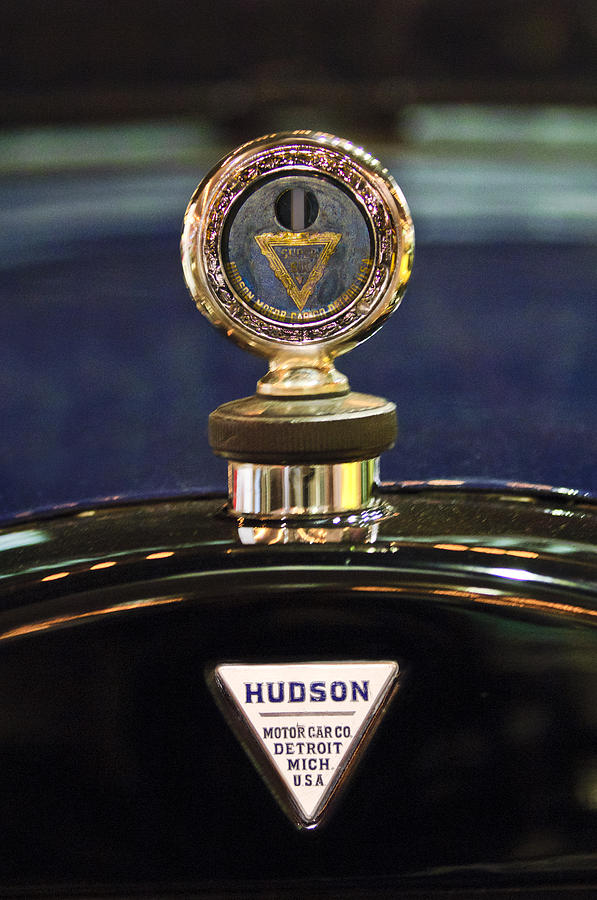 1920 Hudson Super 6 Touring Hood Ornament Photograph by Jill Reger