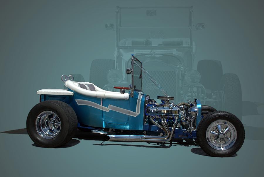 1923 Ford Bucket T Hot Rod Photograph by Tim McCullough