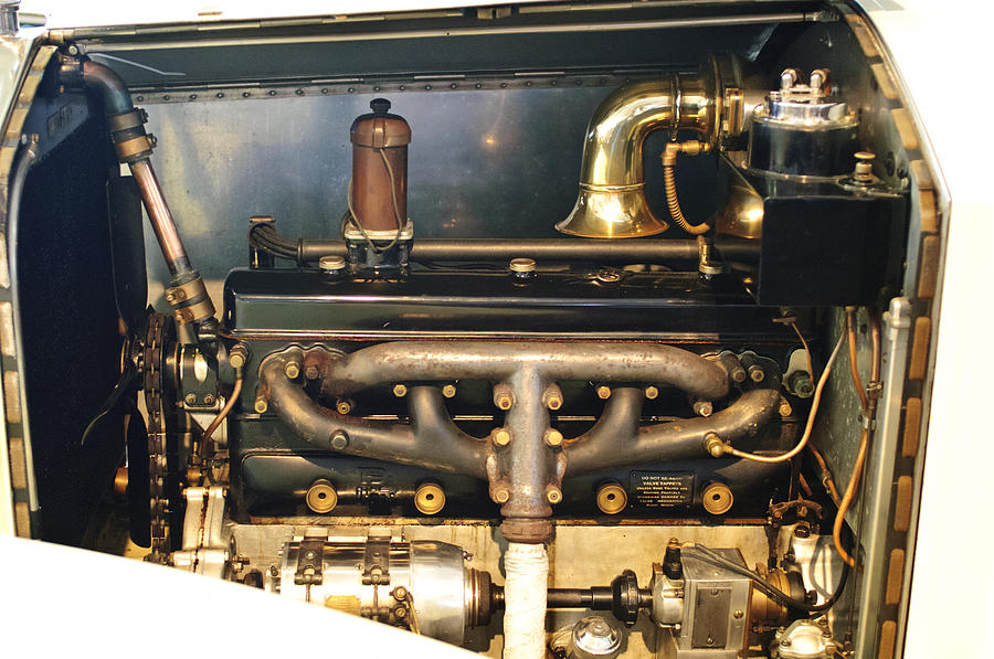 1923 Rolls-Royce 20hp Engine Photograph by Jill Reger