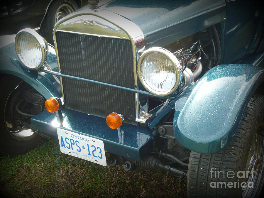Car Photograph - 1926 Model T  Ford - Front by Art Studio