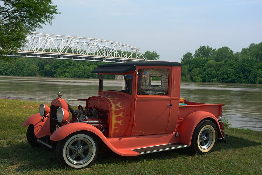 1929 Ford High Top Pickup Truck Photograph by Tim McCullough