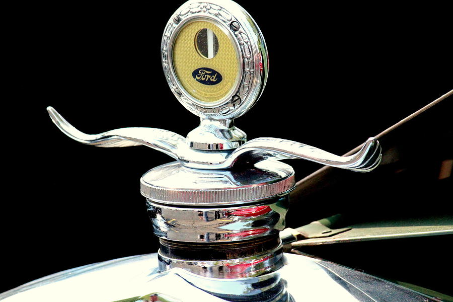 1929 Ford Hood Ornament Photograph by Rosanne Jordan Fine Art America