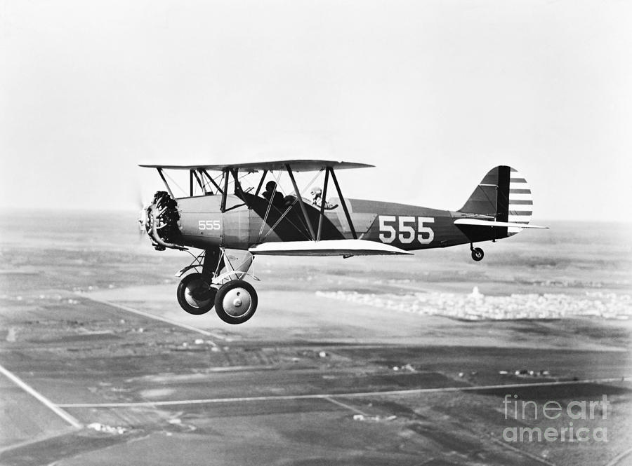 1930s Pilot Training Photograph by Omikron