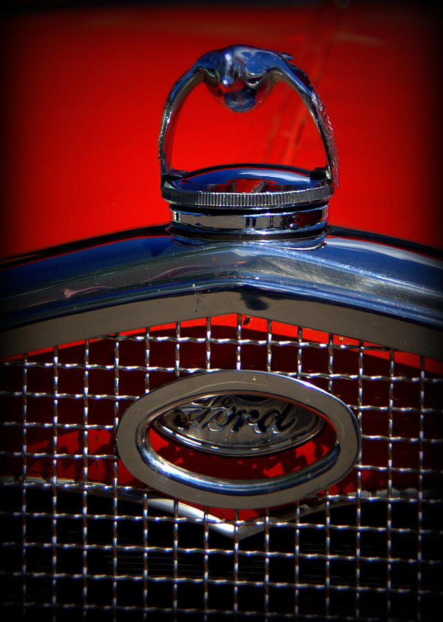 1931 Ford Model A Hood Ornament Photograph By Tam Graff Fine Art America