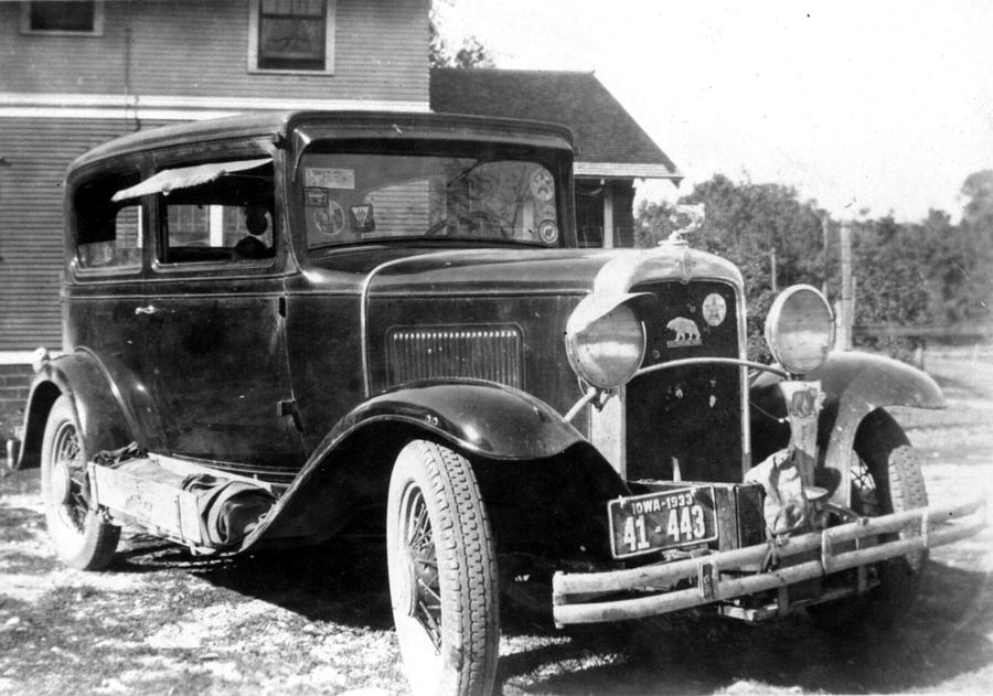 1933 Car Photograph by Bonfire Photography